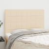 VidaXL Headboards 4 Pcs Cream 72x5x78-88 Cm Fabric 3116335