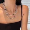New Style Natural Baroque Freshwater Pearl Ladies Chains Necklace  For Women Birthday Gifts No Fade