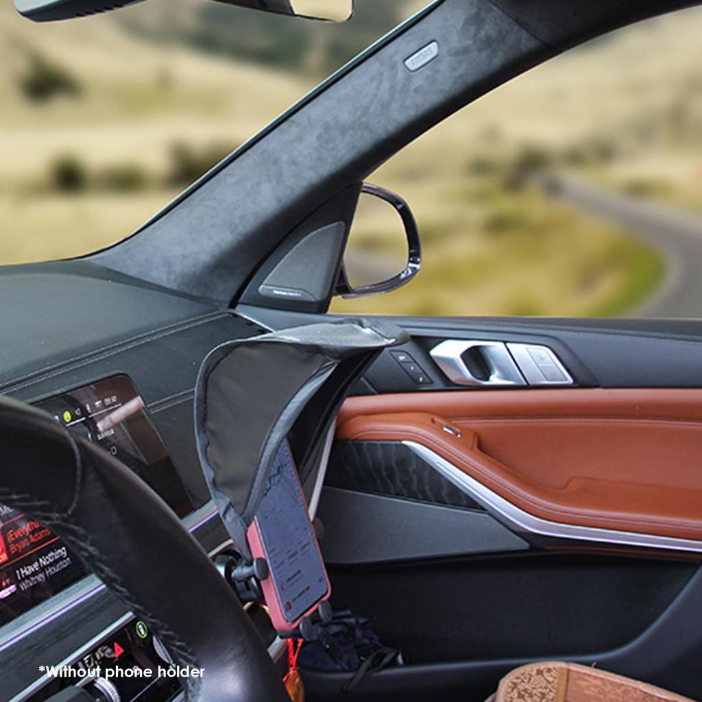 Car Smartphone Holder Sun Shade Sun Shade Shade Shade Hood Protective Phone Cover UV