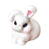 10Pcs Miniature Rabbit Figurines Resin Animal Statues Perfectly for Easter Decorations and Birthday Cake Toppers