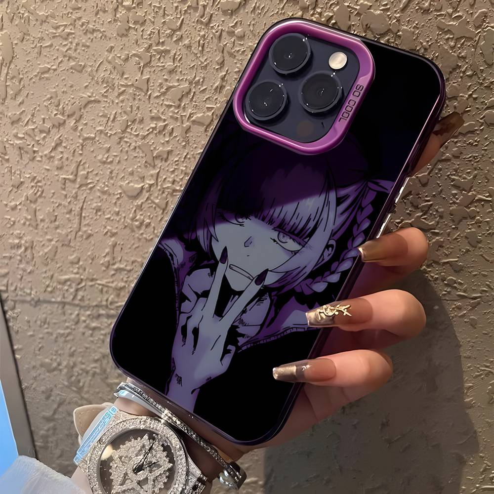 Call of Night N-Nazuna nanakusa Phone Case For iPhone 16,15,14,13,12,11,Mini,Pro,E,SE4,XS,MAX Purple Candy Matte Cover