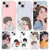 Phone Case For iPhone 17 Cases iPhone Air 16 15 12 13 14 Pro Max 7 8 Plus 16Pro iPhone11 Soft Cover Cute Boy Girl Couple