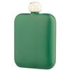 Classical Stainless Steel Square Drinking Flask With Leak Proof Rhinestones Lid Small Liquor Bottle Hip Flask For Parties And Outdoor Activity