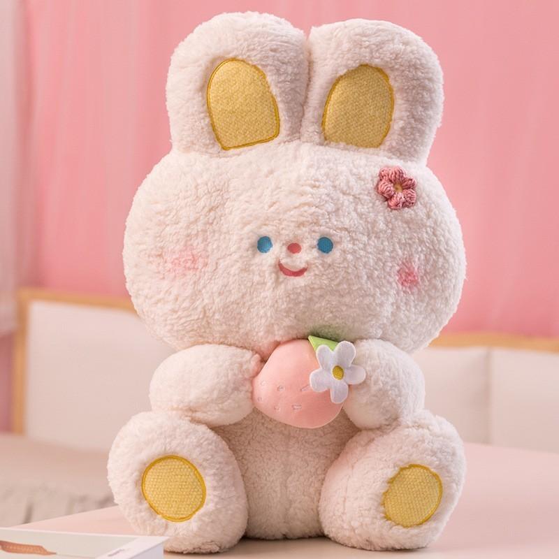 Plush Rabbit Soft Toy Ideal For Snuggling And Playtime Great Gift For Ones Little
