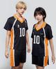 Haikyuu Karasuno Team Cosplay Uniform - Hinata Shoyo & Kageyama Tobio Short-Sleeve Edition