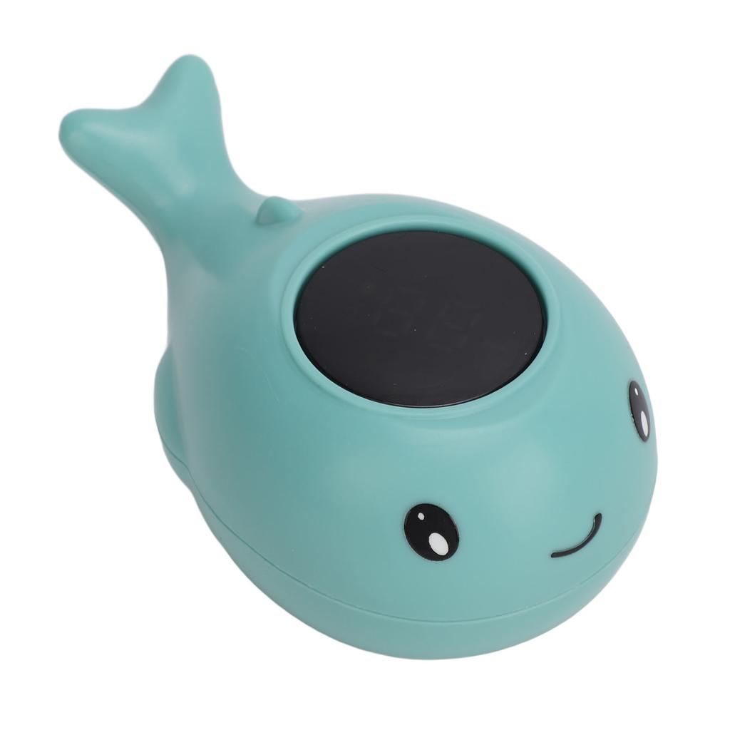 Whale Bath Temperature Tester Digital Waterproof Lovely Infant Bath Temperature Monitor for Washroom