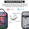 Butterfly Stands On Flowers Oil Insulated Lunch Bag for Kids School Cooler Thermal Food Box Tote Leakproof Lunch Boxes Container