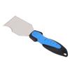Multi Function Putty Cutter Stainless Steel Blade Rubber Handle Portable Paint Scraper Metal