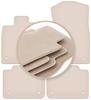 PREMIUM Beige Floor Mats For: Lexus GS IV 2012-2020