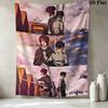 Tapiserie de perete Attack Titan Estetică Agățătoare de perete Pătură din material imprimat Tapiserii decorative Pentru dormitor Sufragerie Decor pentru casă