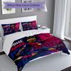 Lamine Yamal Barcelona Jubiläums Bettwäsche Set, Weiche Bettwäsche für Schlafzimmer Heimdekoration, Perfektes Geschenk für Fußballfans, Atmungsaktiver Bettbezug mit P
