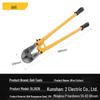 Deli Tools DL2624 Industrial Grade Wire & Rebar Cutter Pliers with Eagle Beak Design
