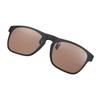 [Bunnywalk] Polarized Sunglasses BW-023 BW-0233C Matte Black HC-BROWN Pop-up Lens