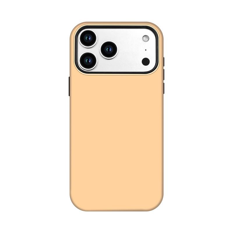 Solid Color Film Phone Case Suitable for IPhone 17 Phone Case, All Inclusive Apple 16 Heat Transfer Film Phone Case