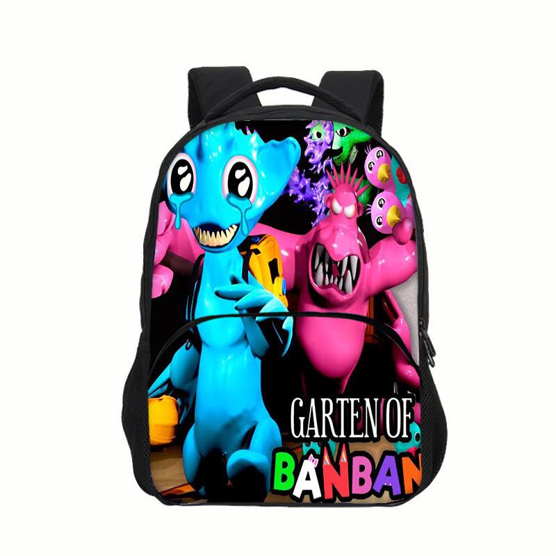 Garten Of Banban 3 Kinder Schulrucksack Mit Lustigem Anime Muster Für Schüler der 3. und 4. Klasse