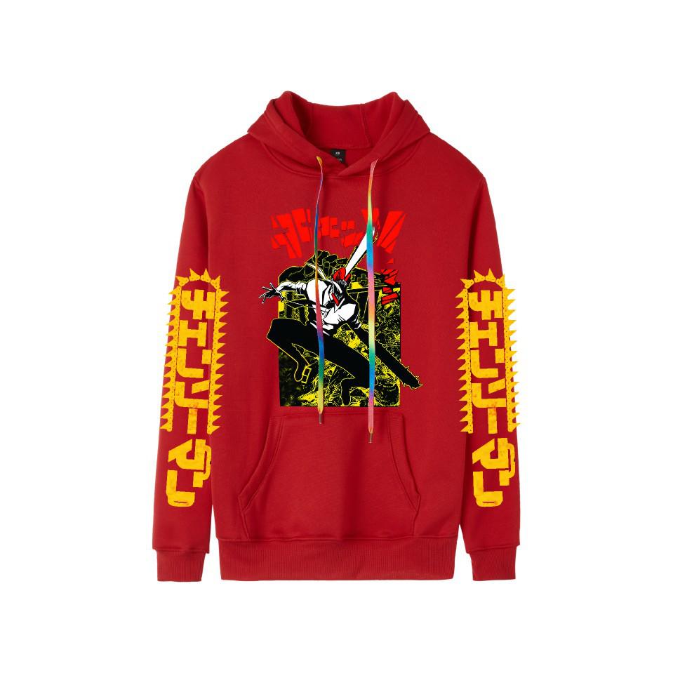 Chainsaw Man Hooded Sweatshirt - European Size Unisex Spring/Autumn Pullover