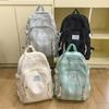 Japanese Leisure Art Mori Small Fresh Plaid Schoolbag Backpack Female Korean Version Junior High School Students Travel Backpack