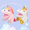1/2 Stück Einhorn Handpuppe Plüschtier Stofftier Weiche Figur Kinder Pädagogisch Kindergarten Spielzeug Geschenk für Kinder Geburtstag