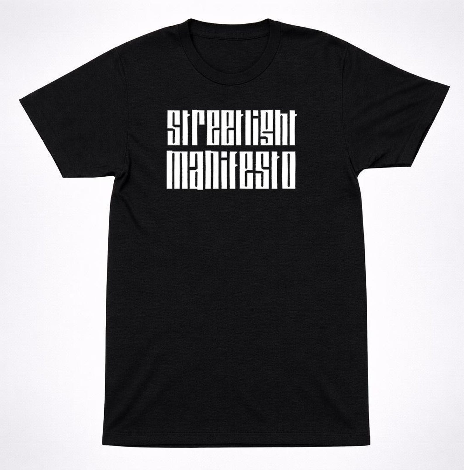 Streetlight Manifesto Logo T Shirt Ska Punk Brass Anthem: Black Band Tee, Music Fan Gift | Cotton, Unisex, Concert Ready S