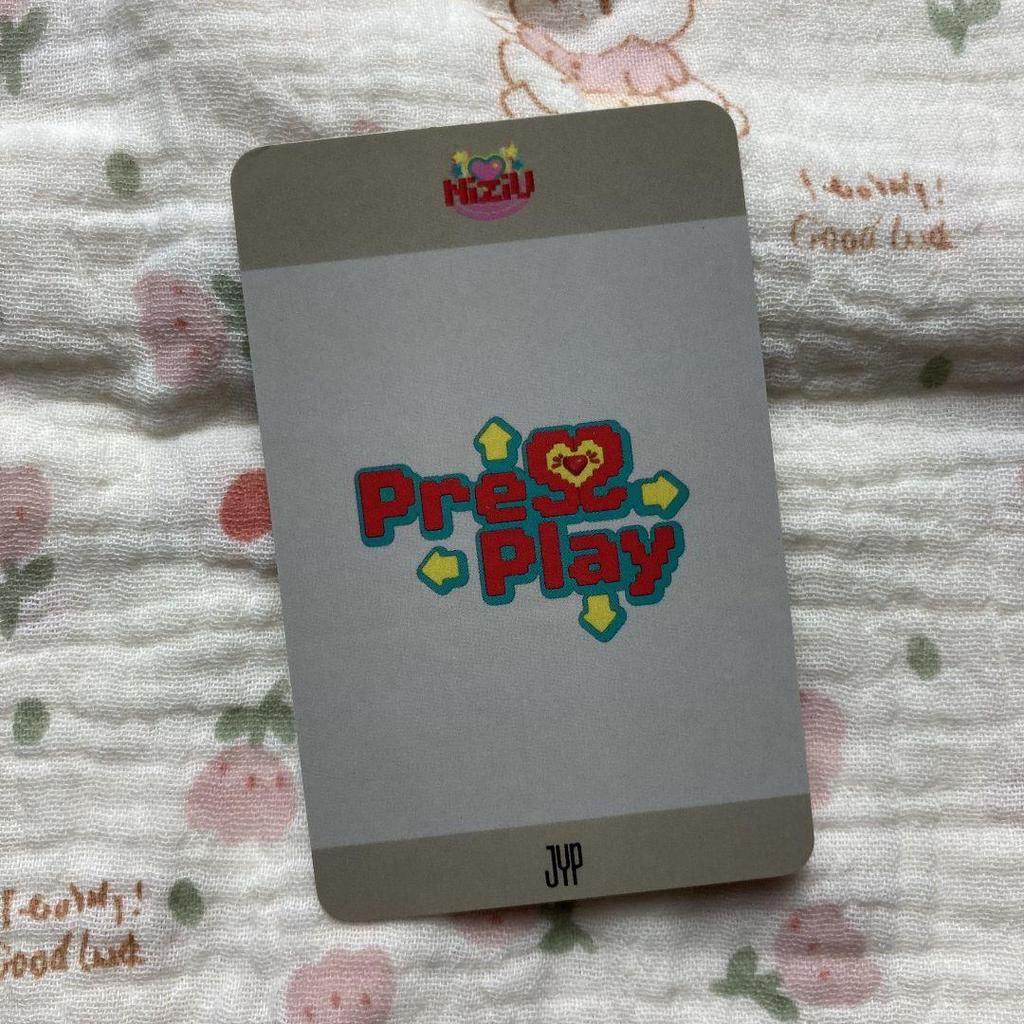 [USED] Rio 2nd Week NiziU Limited PressPlay Sanoku Trading Card