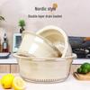 2-in-1 Double-Layer Drain Basket