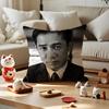 Actor Tony Leung Chiuwai Cushion Cover Anti-Dustmite Pillowcase Invisible Zipper Silky Short Plush Sofa Cushion Cover