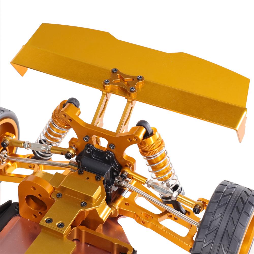 Upgraded Metal Tail Wing for Wltoys 124016 124017 124018 124019 144001 1/12 1/14 RC Cars Spare Parts Accessories