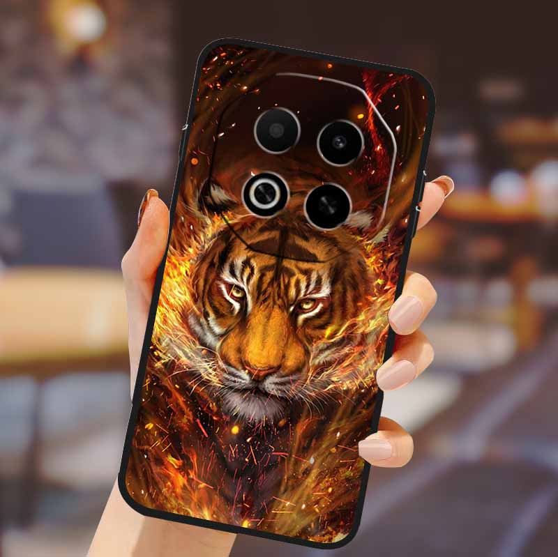 Phone Cover For Meizu Note 16 Case Meizu Note16 Lovely Cartoon Soft TPU Shield Painted Cat Silicone Back Funda for Meizu Note16