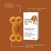 Dog Chew Toys Puppy Teething Bone for Biting Training Wood Composite Material Safe Reusable Pet Chewing Toy for Boredom