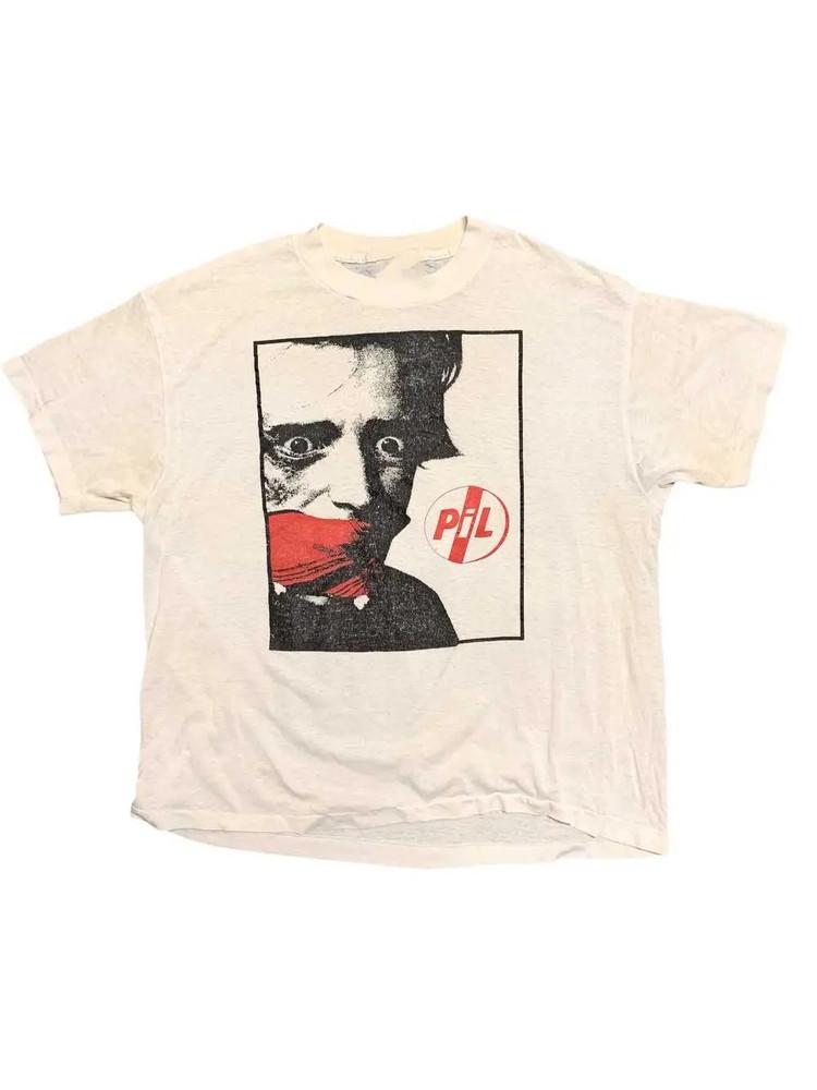 Vintage PIL Public Image Ltd Unisex Cotton T-Shirt S To 5XL Unisex T-Shirt XXL