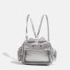 New Korean Kawaii Cat Ita Bag Cute PU Shoulder Bag Girls Transparent Pocket Harajuku Crossbody Bag Women's Fashion Backpacks