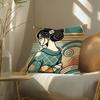 Classic Retro Japanese Lady Beautiful Pillow Case Pattern Printed Pillowcase For Living Room Sofa Cushion Cover & Bedroom Decor