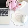 1PC Simple and Cute Soft Mouse Pad, Fish Cake Pattern, Mouse Pad, Student Desktop Decoration Pad, Suitable for Back To School