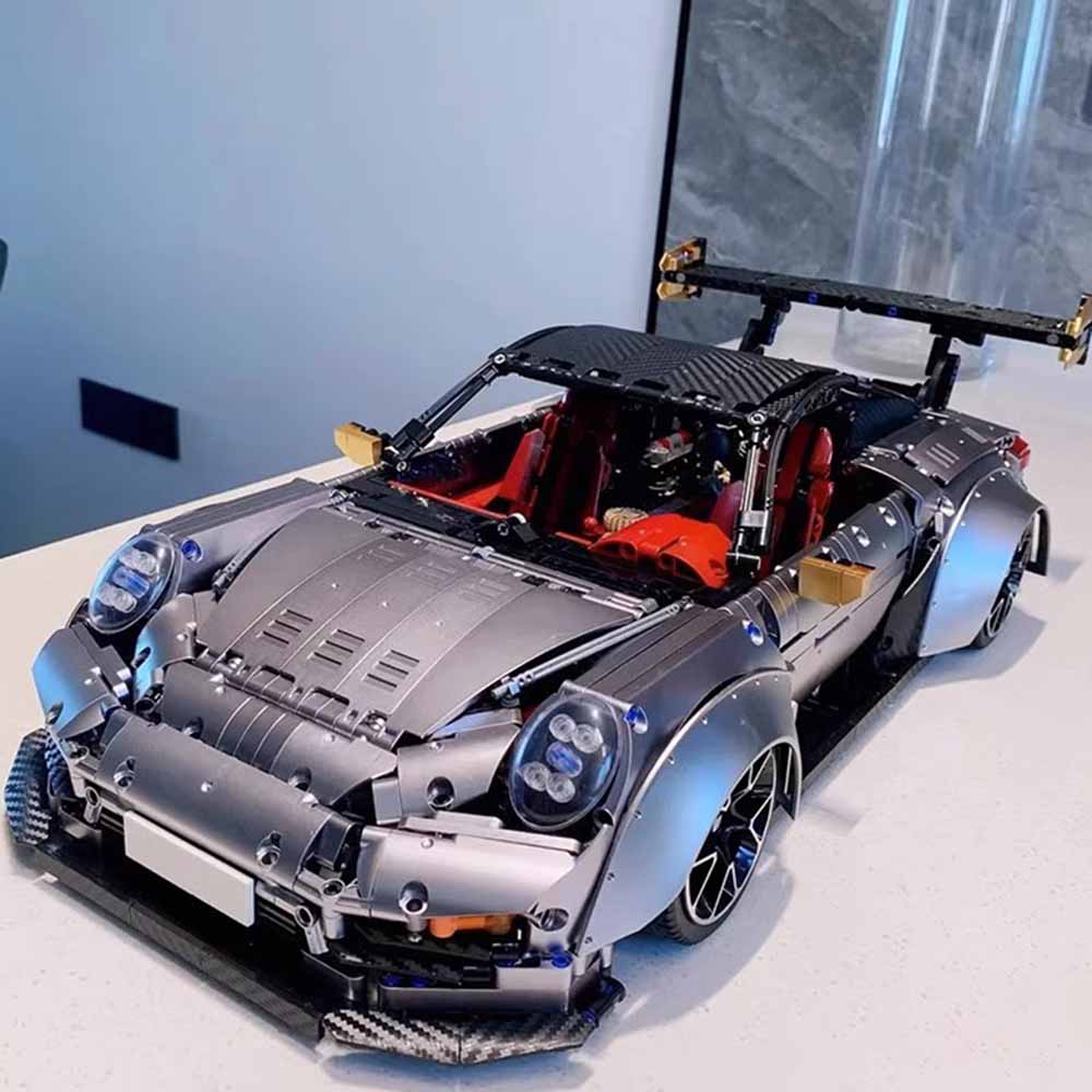 3389PCS Compatible MOC T5026 Model High Tech Sport Super Racing Car Toy Set Building Block Brick Boy Children Kid Christmas Gift