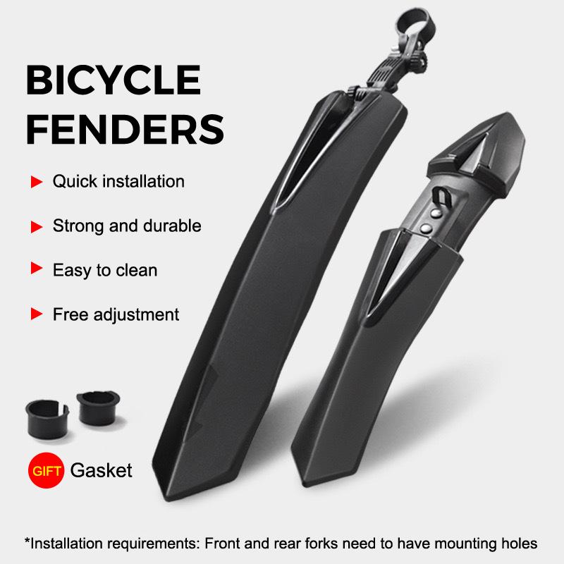 Garde-boue de vélo universels 24 26 27,5 pouces pour vélos de montagne, de route, trajets quotidiens d'étudiants