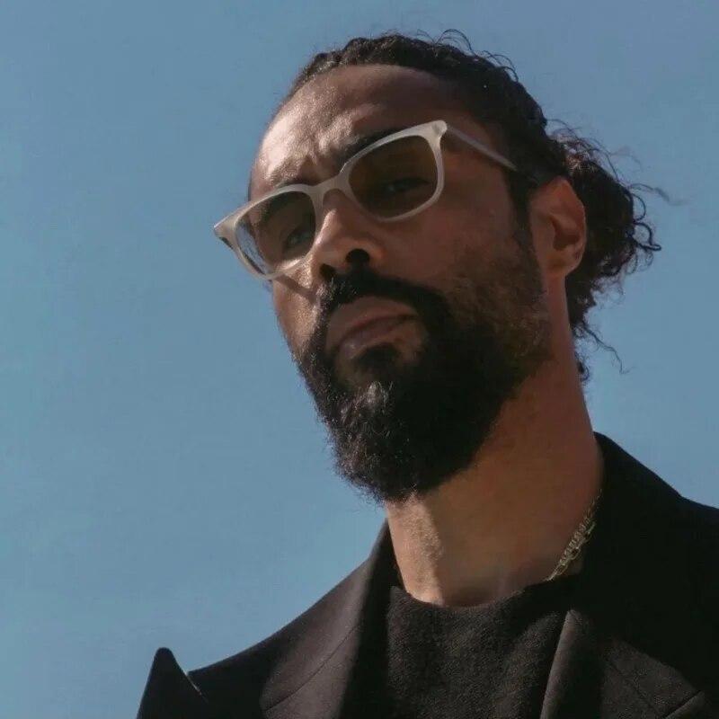 Mode Retro Einfache Quadratische Sonnenbrille Sommer UV400 Shades Sonnenbrille Frauen Männer Tawny Objektiv Vintage Luxus Design Brillen