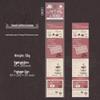 Retro Mood Series: Ketchup Girl European Style Sticky Notes – 6 Designs