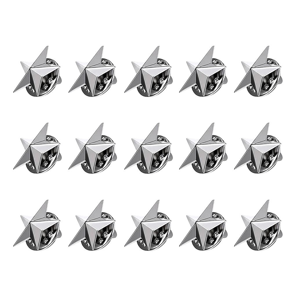 Stern Abzeichen Anstecknadel Brosche Revers - Emaille Schmuck Geschenk