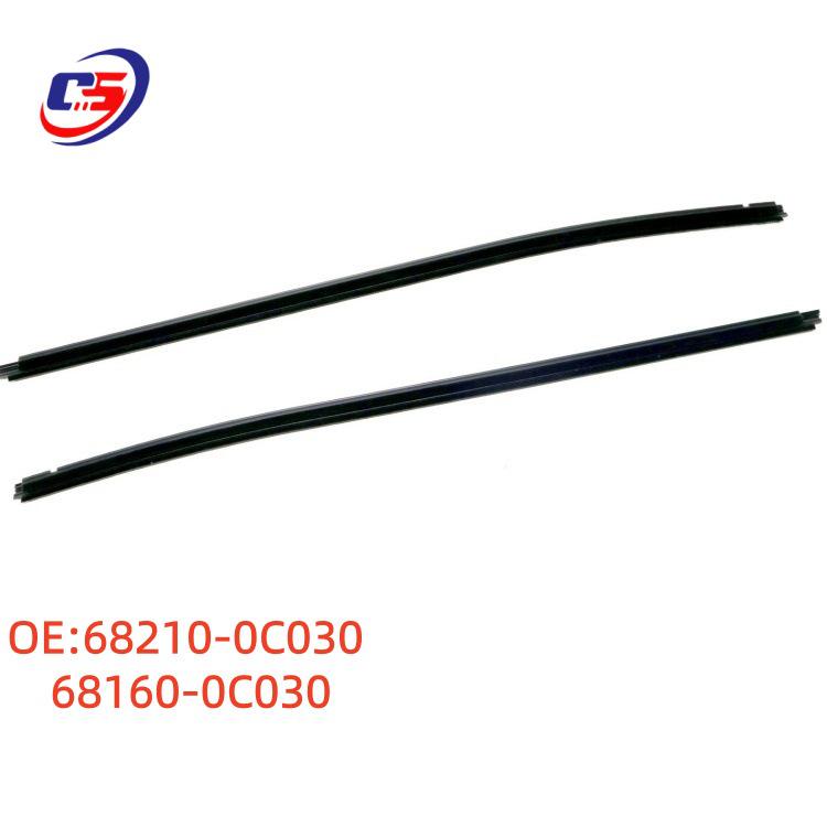Toyota Tundra 2-Door Window Weatherstrip Sealing Strip 68210-0C030 68160-0C030 68210-0C030, 68160-0C030