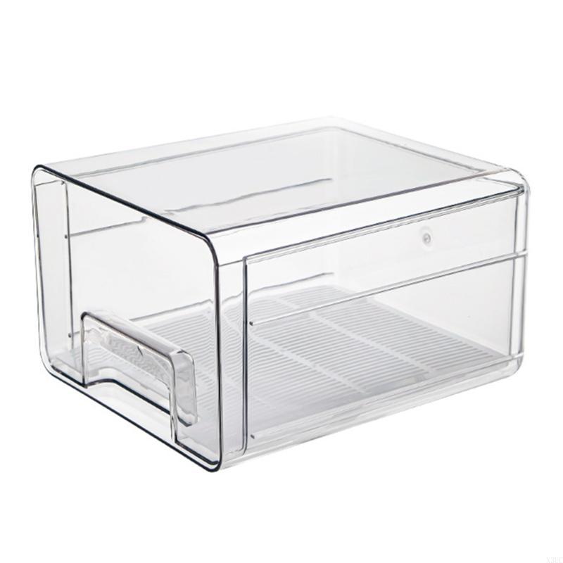 Refrigerator Freezer Cabinet Kitchen Drawer Accessories Box X3UC
