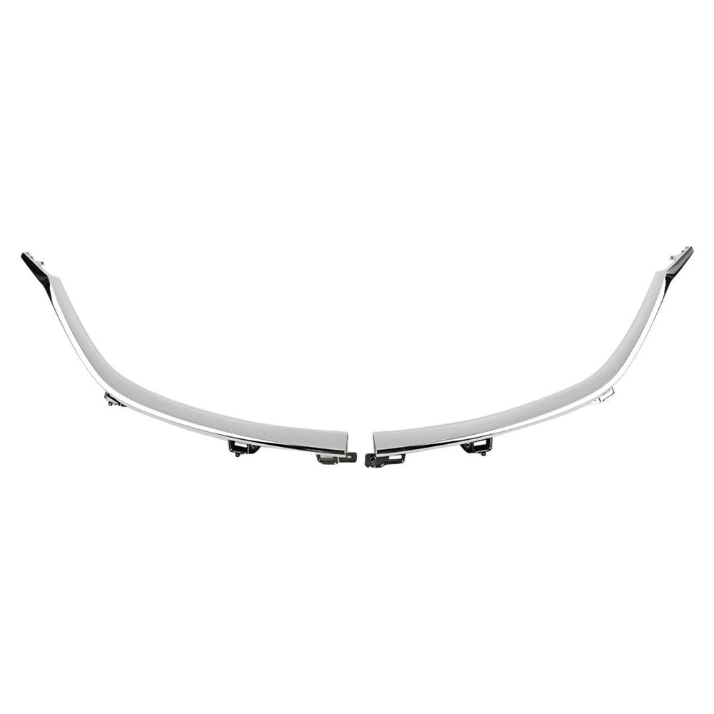 2PCS Front Grille Molding Chrome Trim Left & Right Side For Mazda 6 2014-2017 US