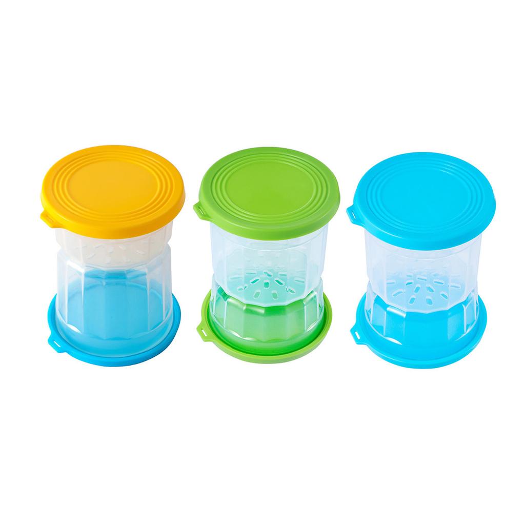 Large Glass Pickle Jar With Strainer And Airtight Lid Practical Kitchen Storage Container For Wet And Dry Foods