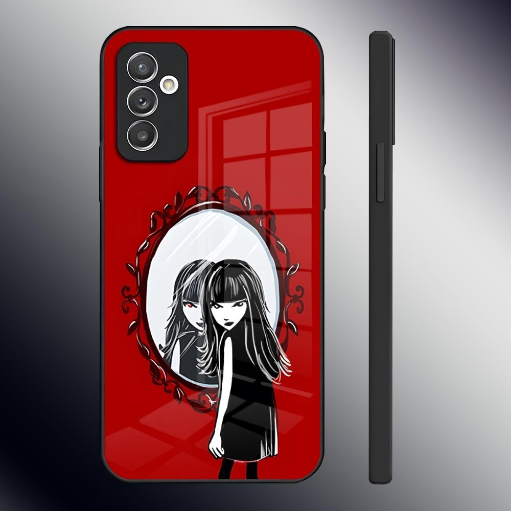 E-Emily The Strange Phone Case for Samsung S24 Ultra S23 S22 S20 Fe S21 Plus Galaxy A54 A34 A24 A53 M54 Note 20 Back Cover