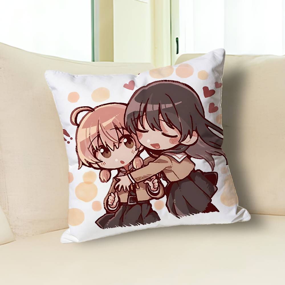 Manga B-Bloom Into Yous-S Pillow Cases for Bedroom Living Room Sofa Home Decor Polyester Cushion Cover with Zipper