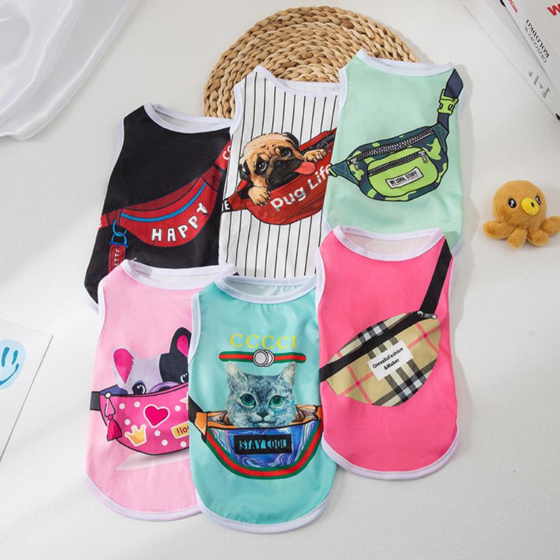 Pet Supplies, Cats, Dogs, Pet Sling Straps, Vest Type Breathable Summer