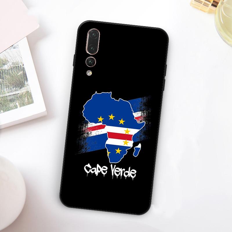 Cape Verde Flag For Huawei Nova 11 10 9 SE Y70 Y60 Y90 Y61 Y91 Y73 Y72 12i 11i 8i P30 P40 Lite P60 Pro Case