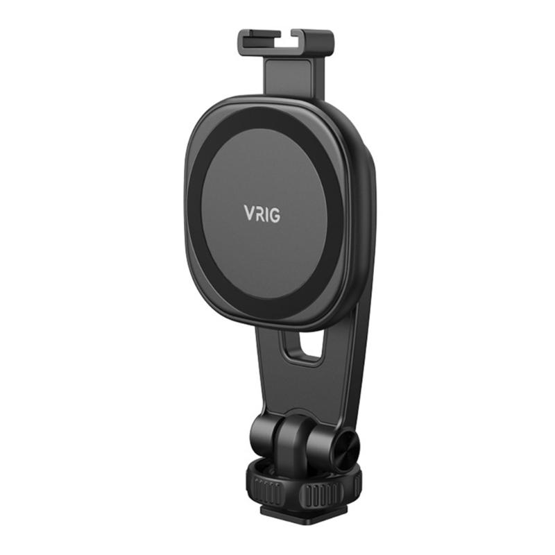 

Metal Phone Tripod Mount 360 Smartphone Adapter with 1/4 Cold Shoe Mount Adjustable Cellphone Clamp Stand 1