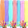 Colorful Chenille Stems Pipe Twist Stick Hair Strip DIY Craft Educational Toys Cleaners Plush Tinsel Xmas Party Gifts