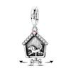 New Graffiti Butterfly Charm 925 Silver Glow Firefly Travel Love Heart Cat Clip Beads Fit Bracelet Necklace DIY Jewelry