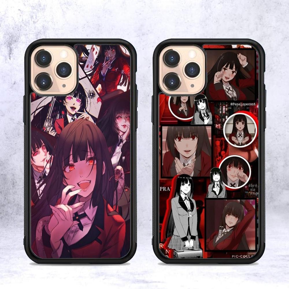 Kakegurui Phone Case Silicone PC+TPU For For iPhone 11 12 13 14 15 16 Plus Pro Max Cover